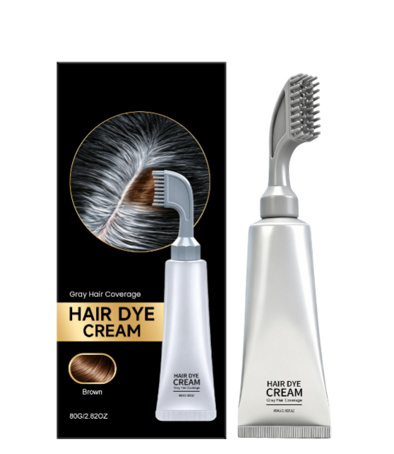 Instant Gray Coverage Hair Dye Comb for Men & Women