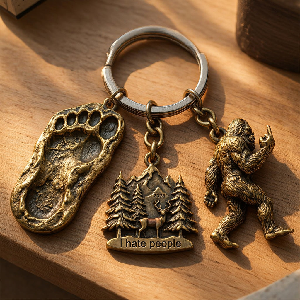 🏞️Bigfoot Mystery Keychain