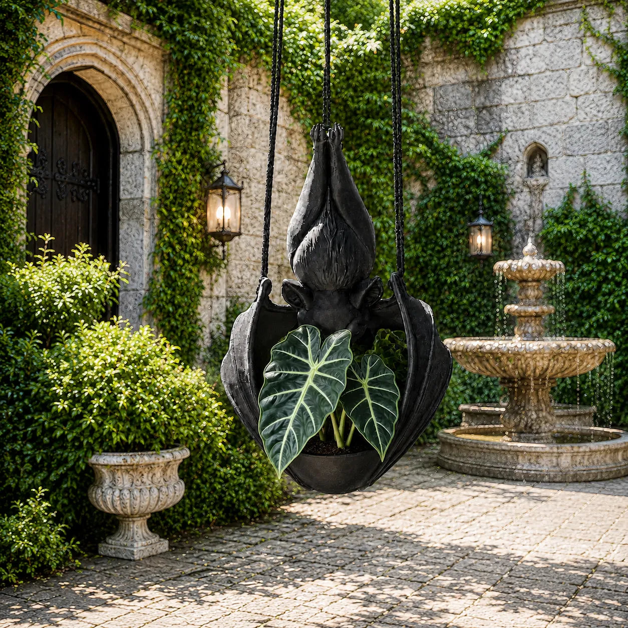 šLast Day 50% OFF - Hanging Bat Plant Pot