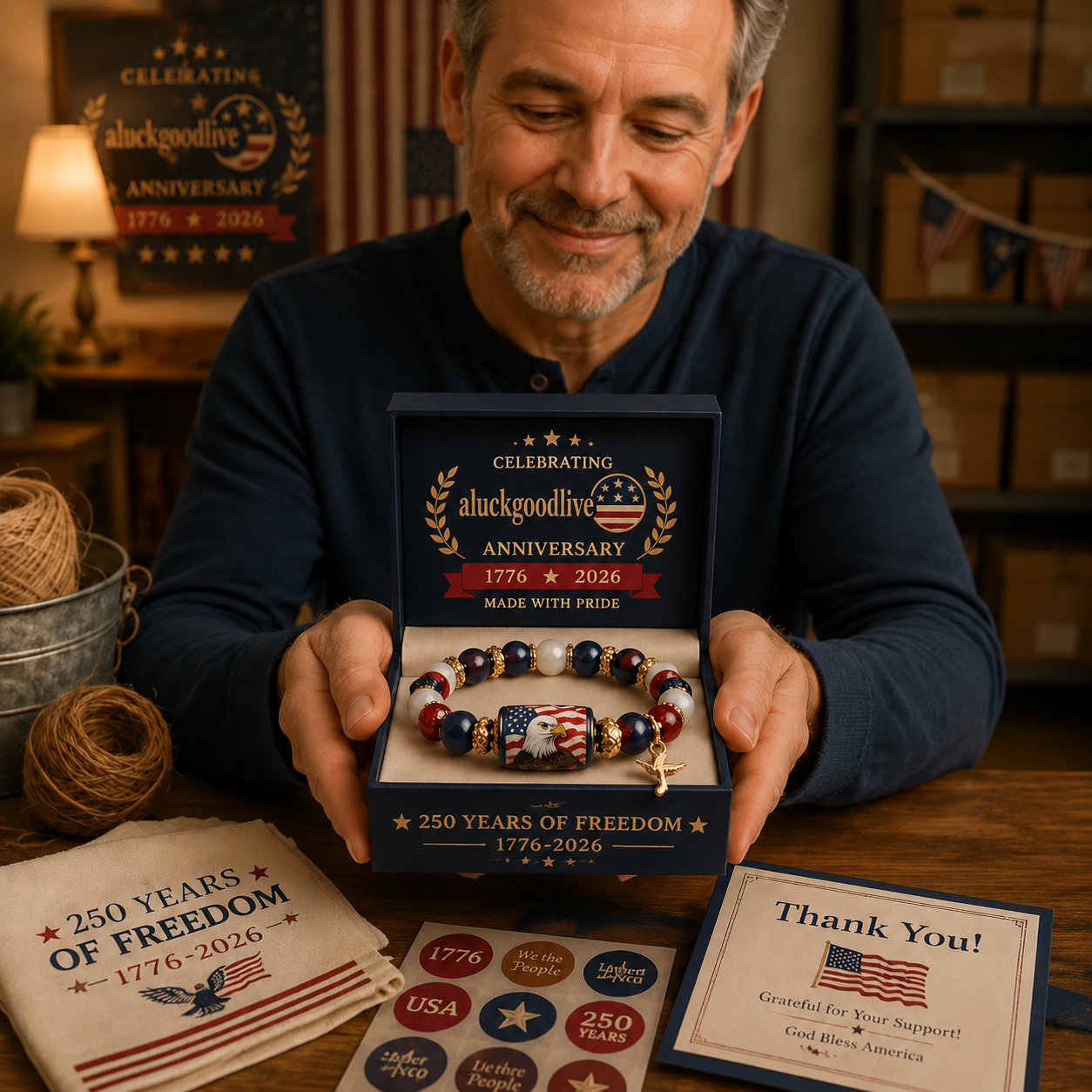 🔥LAST DAY 50% OFF - 🇺🇸 Celebrate Freedom & Honor 💎 | USA 250th Anniversary Limited Edition Collection ✨