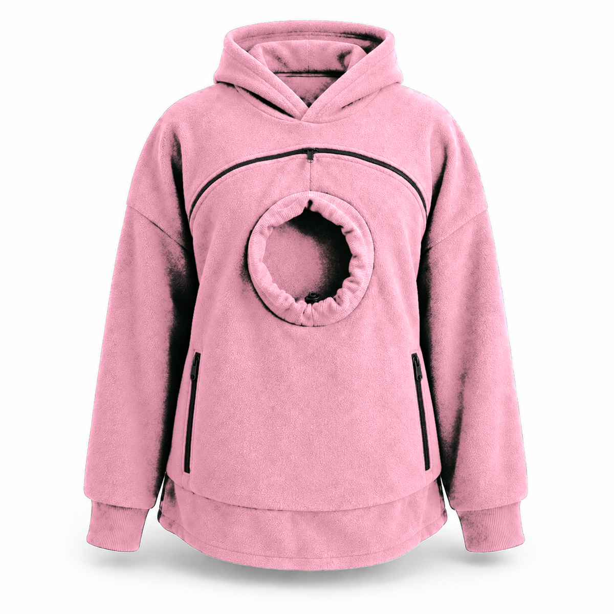 AluckgoodSet Cat Carrier Hoodie — Zip-Up Front Pouch
