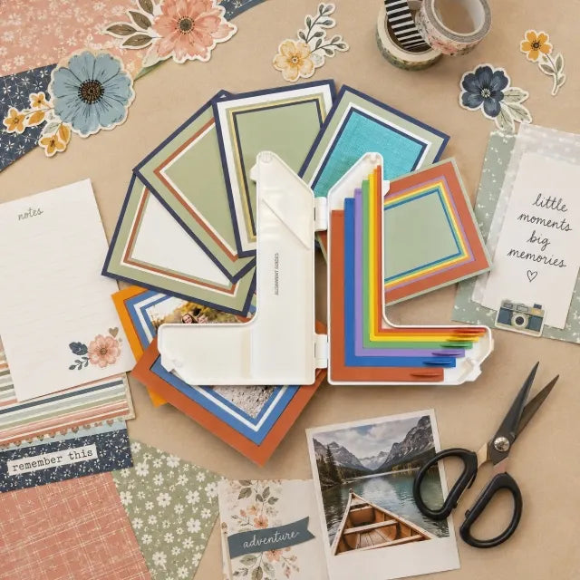 Paper Crafting Alignment Guide Set with Case