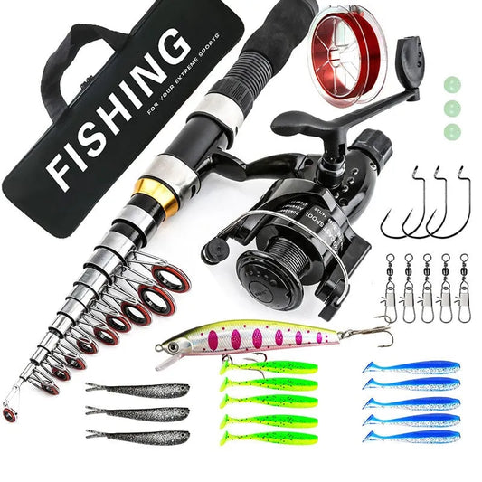 🔥Professional Fishing Rod and Reel Combo Set