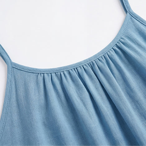 Soft Gathered Neckline