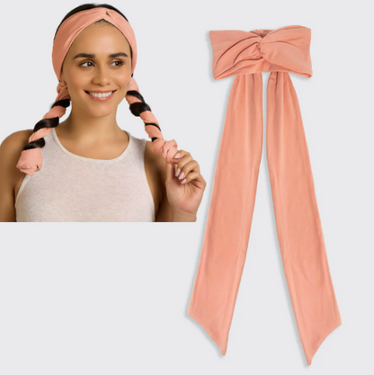 Terracotta Set & Flow Active Curling Headband