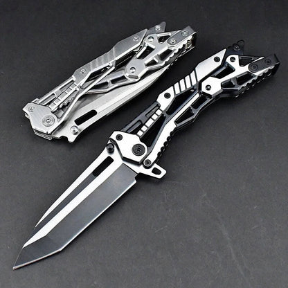 🔥Last Day Promotion-49% OFF 💥Mechanical Armor Magic Folding Knife - GS32