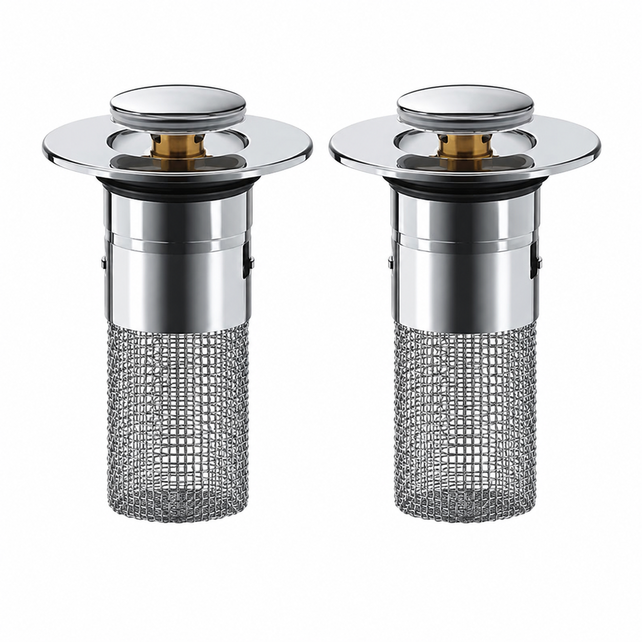 Universal Pop-Up Sink Drain Filter Stopper