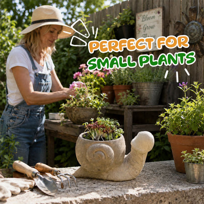 🐌 The Garden Planter That Makes Everyone Smile
