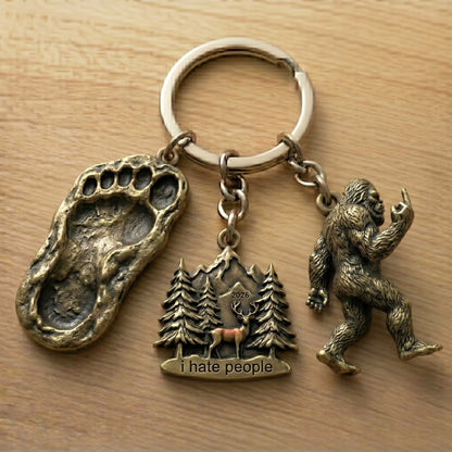 🏞️Bigfoot Mystery Keychain