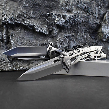 🔥Last Day Promotion-49% OFF 💥Mechanical Armor Magic Folding Knife - GS32