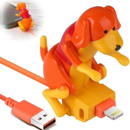 🎁Last Day Promotion 49% OFF🔥Funny Dog Humping Design Charging Cable – Fast Charge, TPE Durable