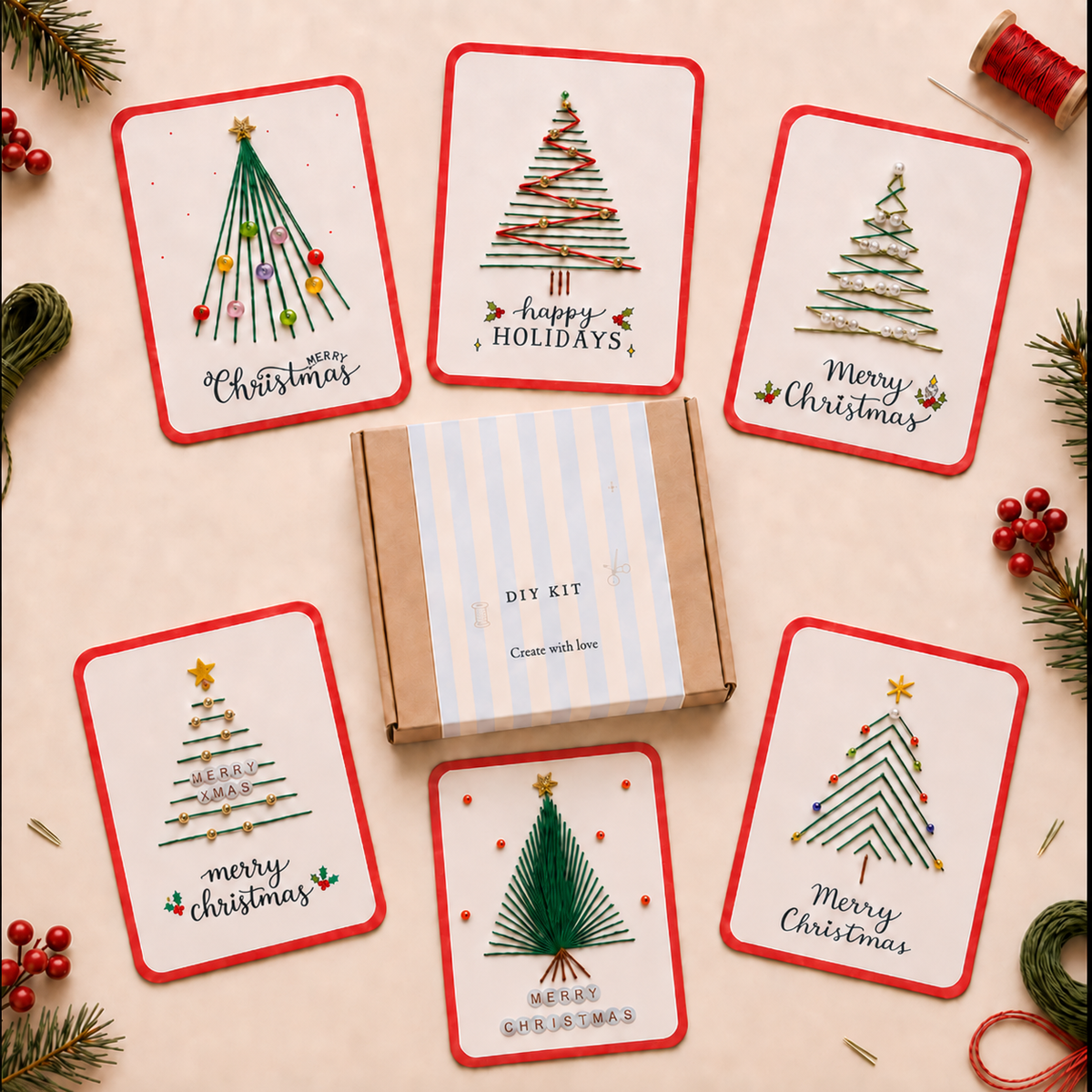 🎄Last Day 50% OFF - Merry & Bright Christmas DIY Kit