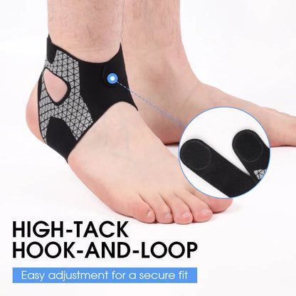 Adjustable Elastic Ankle Brace 🦶 Comfortable Support for Sports, Walking & Daily Use