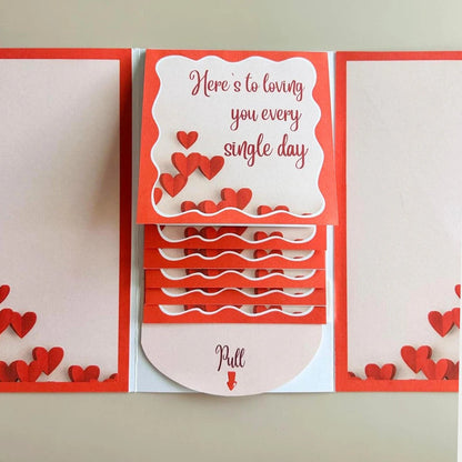 🎁LAST DAY 50% OFF - 🎂✨ Handmade Waterfall Birthday Gift Card Booklet💖