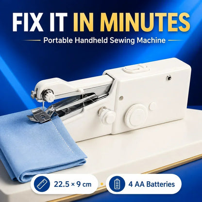 🧵Portable Handheld Sewing Machine – Quick Fabric Repair Tool