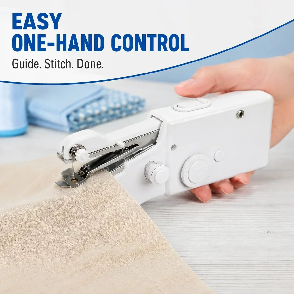 🧵Portable Handheld Sewing Machine – Quick Fabric Repair Tool