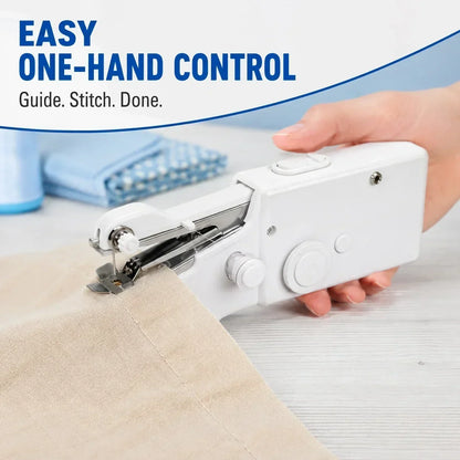 🧵Portable Handheld Sewing Machine – Quick Fabric Repair Tool