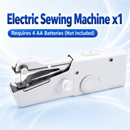 🧵Portable Handheld Sewing Machine – Quick Fabric Repair Tool