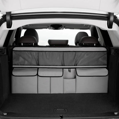 ⏳Time-Limited Special⏰Car Trunk Storage Bag, Hanging Organiser – Large Capacity, Space-Saving & Durable Oxford Fabric🚗