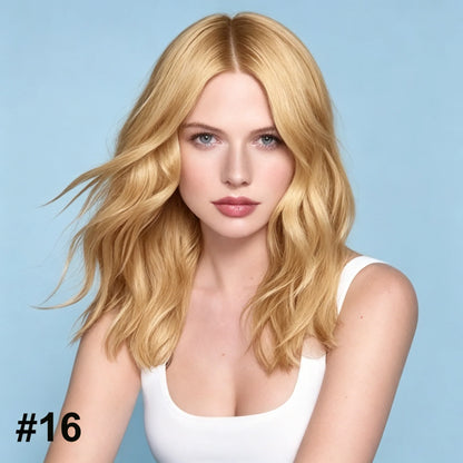 💯Seamless Injected Hand-Tied Invisible Tape In Hair Extension -- 100% VIRGIN HUMAN HAIR(10 Pieces )