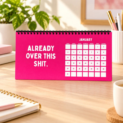 2027 Things I Want to Say at Work But I Can't Calendar