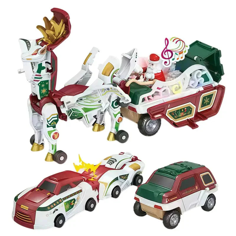 Magnetic Transforming Dragon Race Car! 2-in-1 Transformable Dragon & Racing Vehicle Toy🚗
