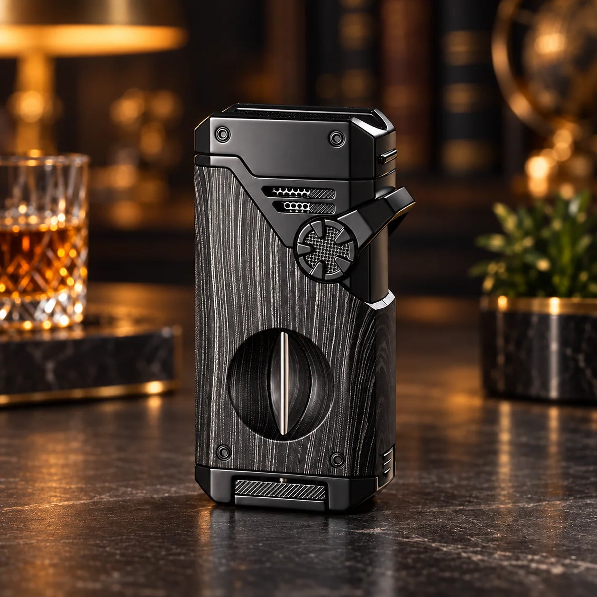Vintage-Inspired Luxury Refillable Lighter