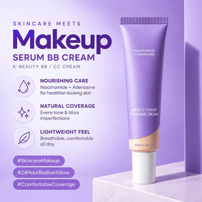 New Design🌟Perfect Cover Serum BB Cream