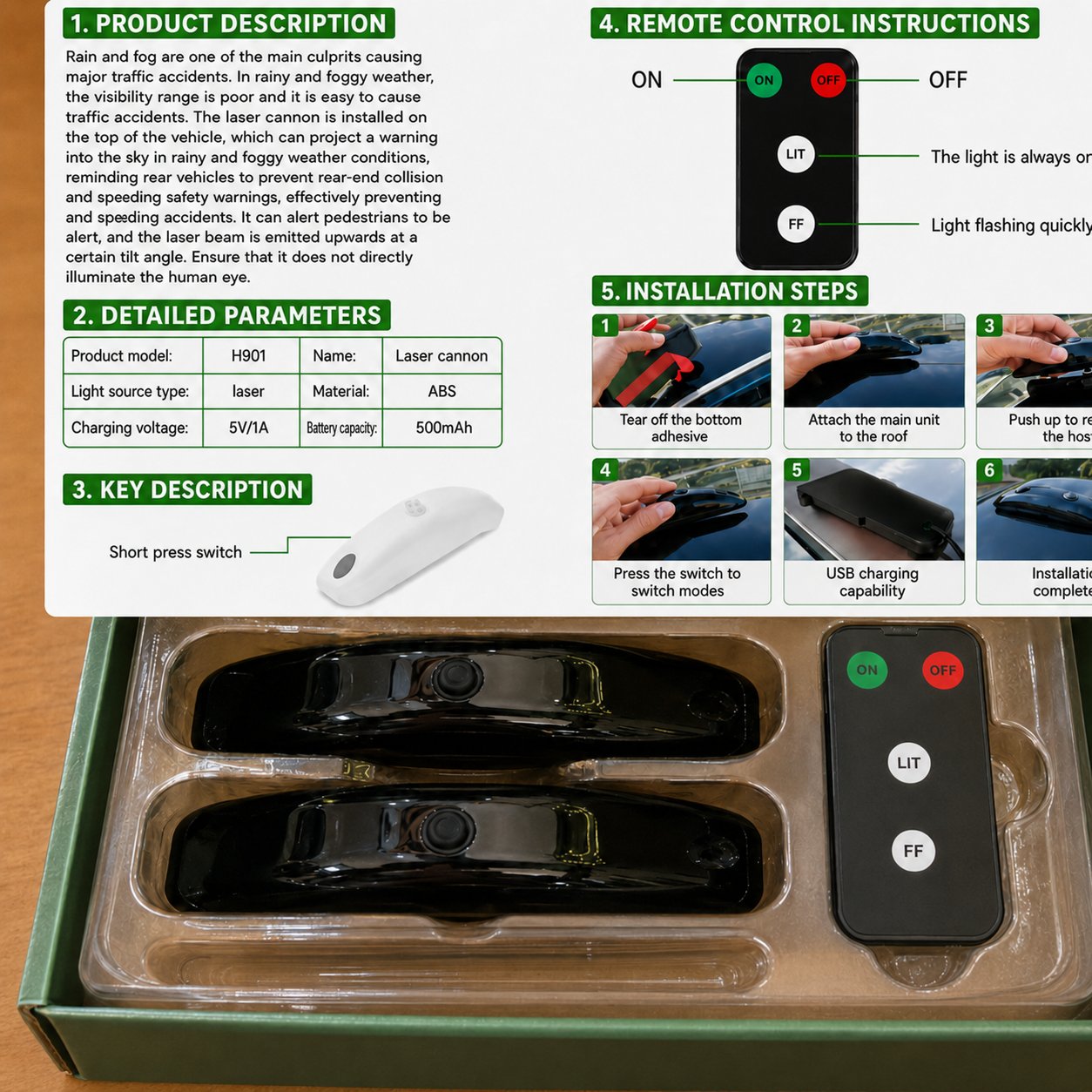 Ahlwoprime Laser Safety System