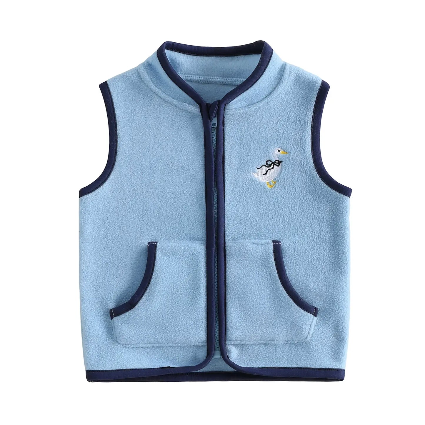 ✨Toddler Embroidered Vest – Cute Layer for Everyday Adventures