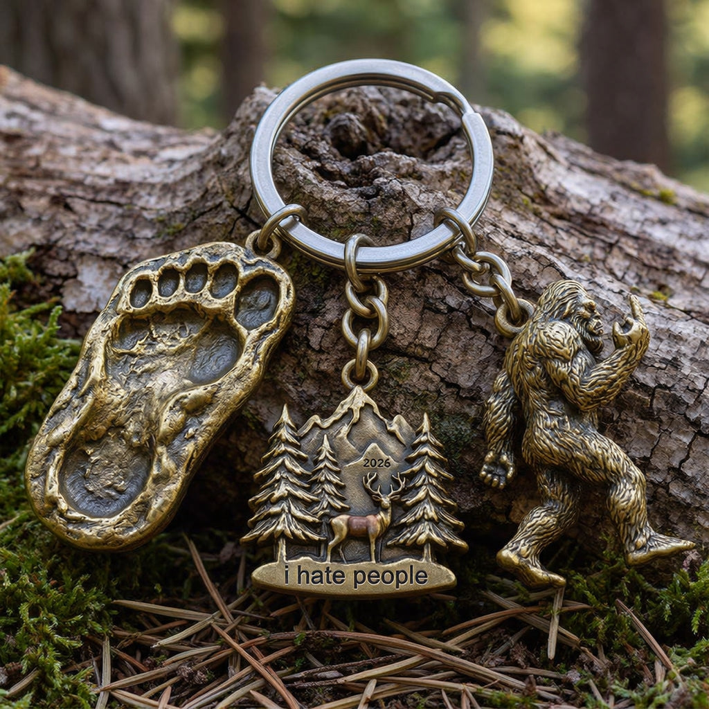 🏞️Bigfoot Mystery Keychain