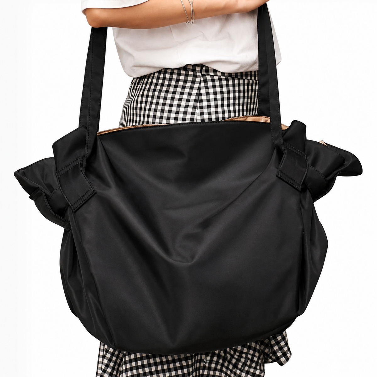 ✨ Quick-Pack Drawstring Tote – From Picnic Blanket to Bag in Seconds