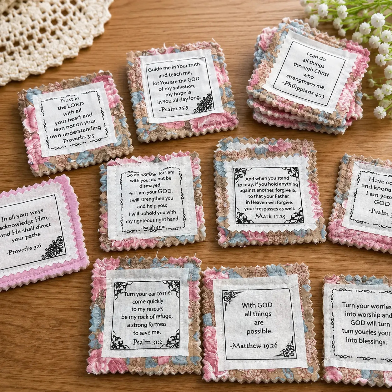 🎁Last Day 50% OFF - Pocket Prayers Fabric Panel
