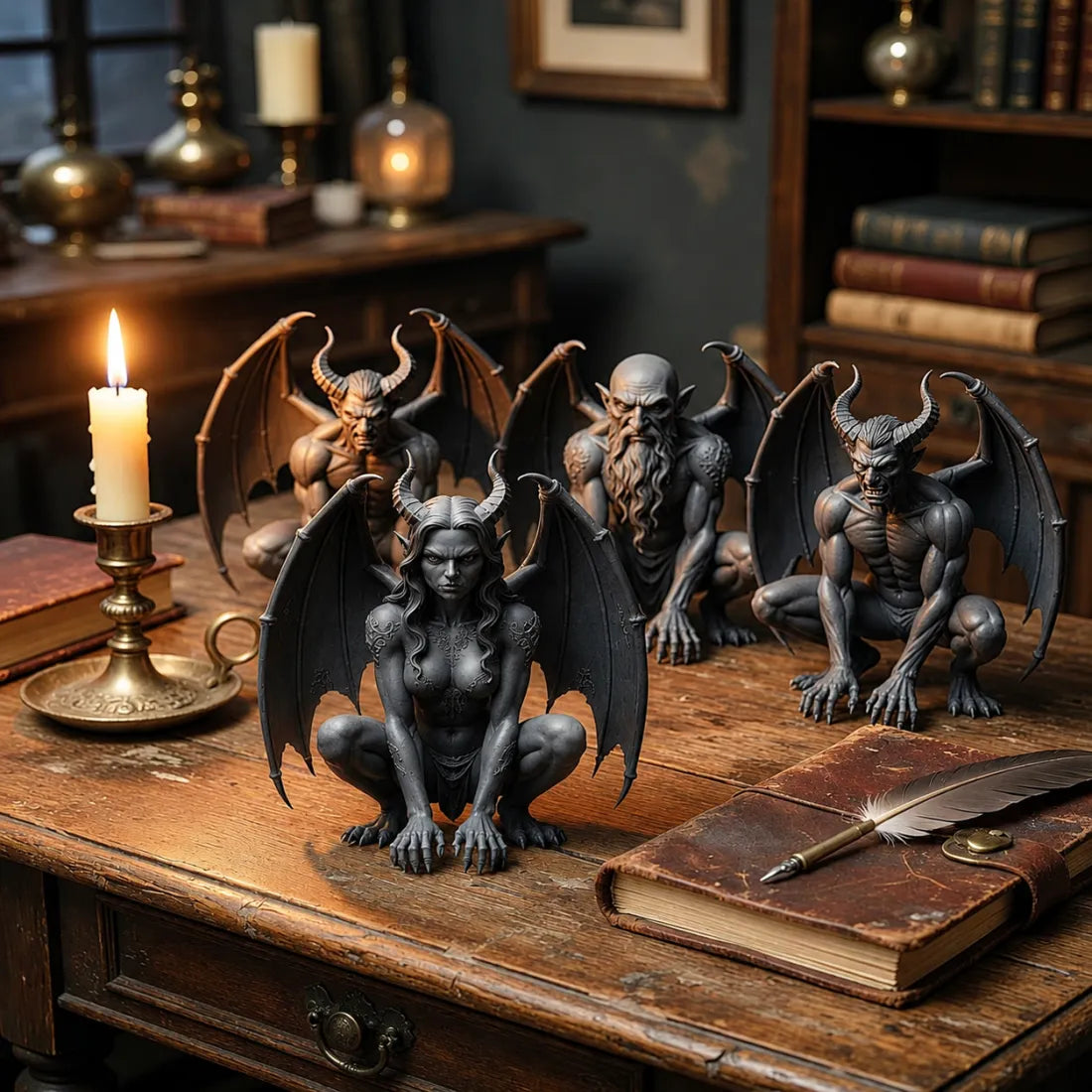 🎁Last Day 50% OFF - Gargoyle Shelf Decor