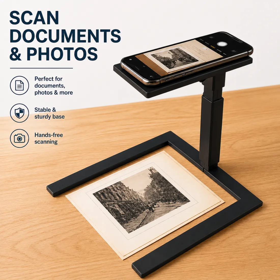 🎁Last Day 50% OFF - Overhead Phone Camera Stand