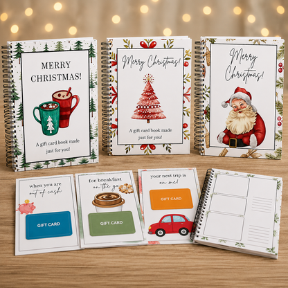 🔥Last Day 50% OFF🎁Christmas Gift Card Book