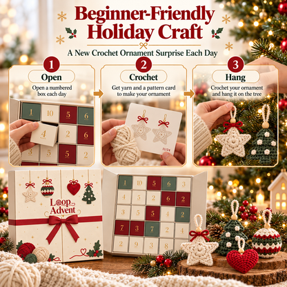24-day crochet Christmas advent calendar - product image 4