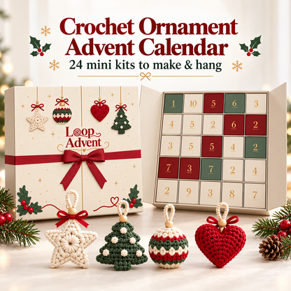 24-day crochet Christmas advent calendar - product image 3