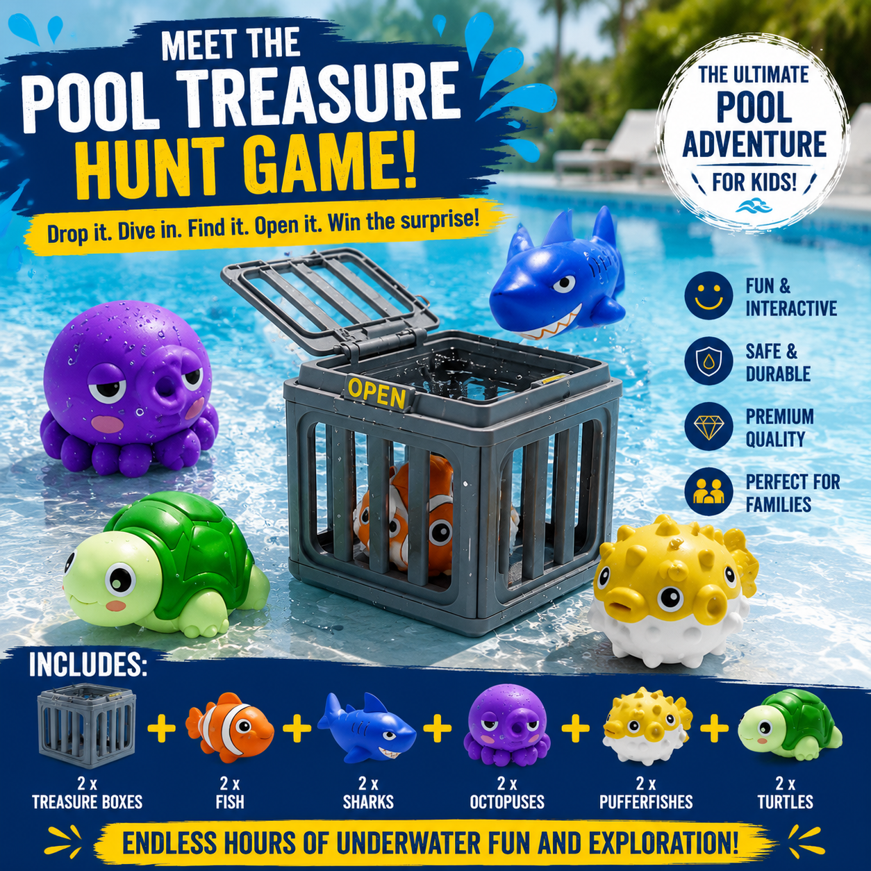 💦 Aluckgoodlive™ Ocean Adventure Set
