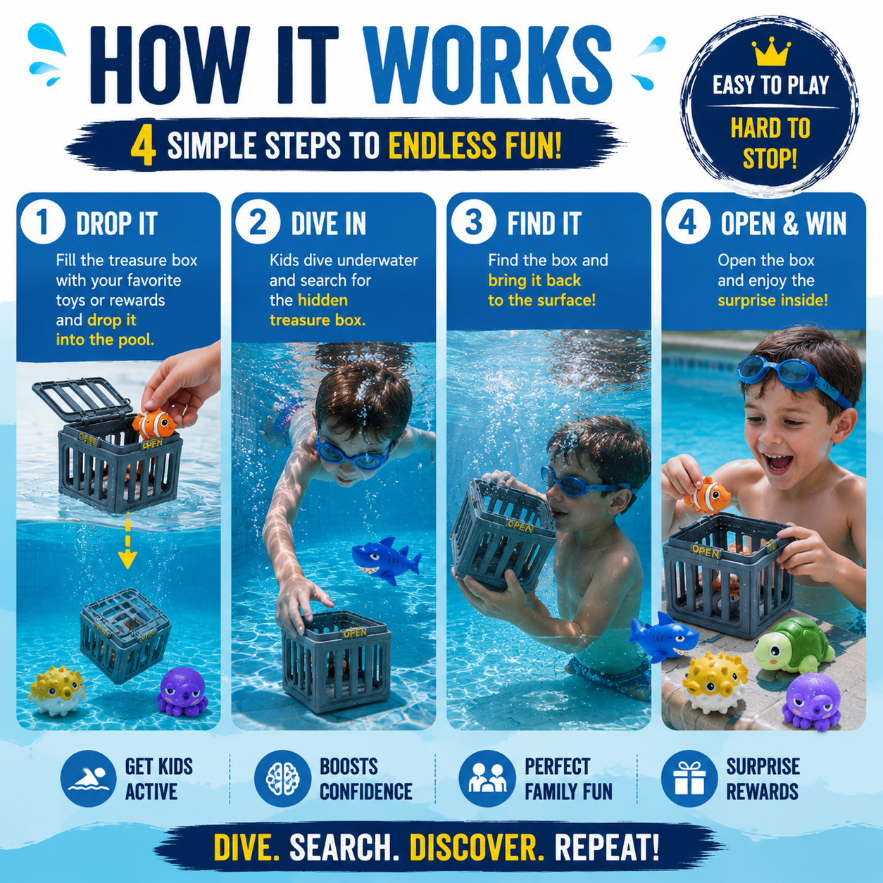 💦 Aluckgoodlive™ Ocean Adventure Set