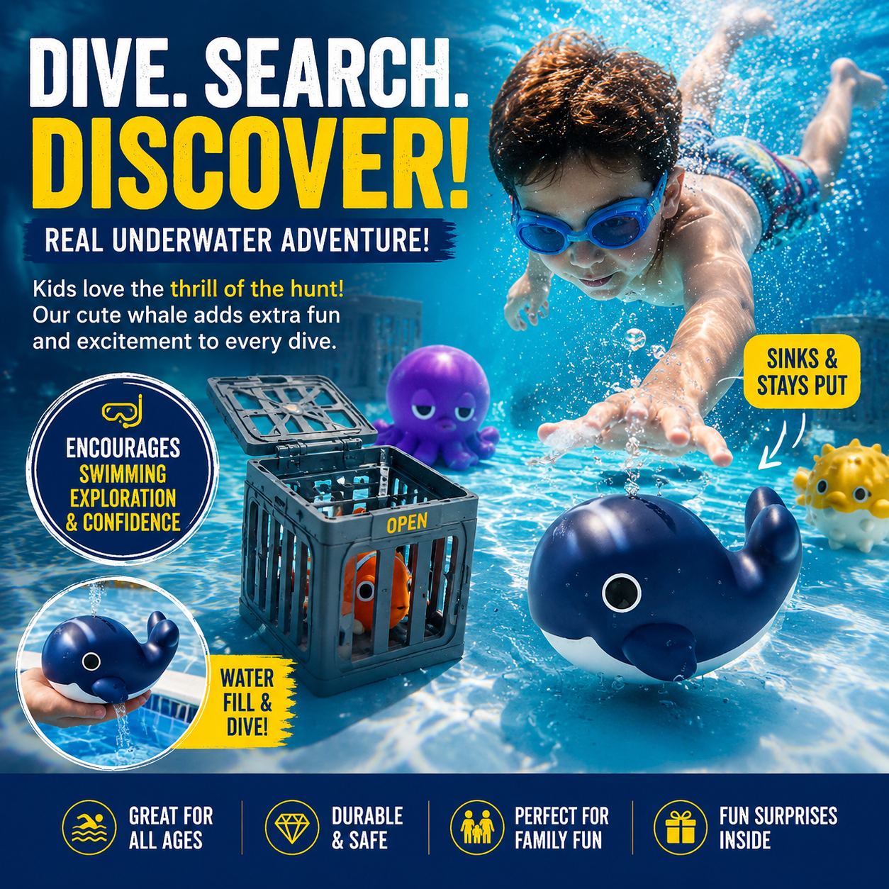 💦 Aluckgoodlive™ Ocean Adventure Set