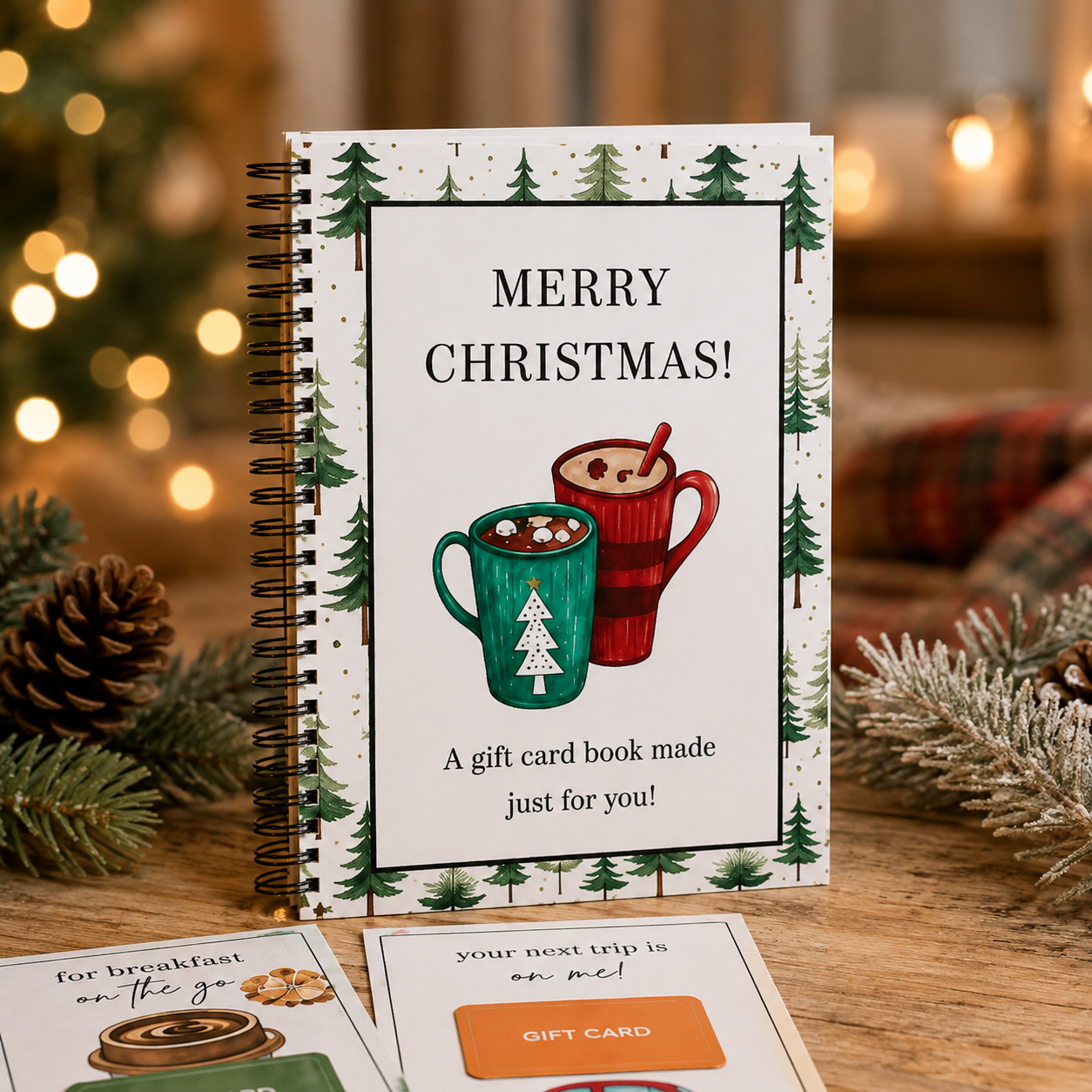 🔥Last Day 50% OFF🎁Christmas Gift Card Book