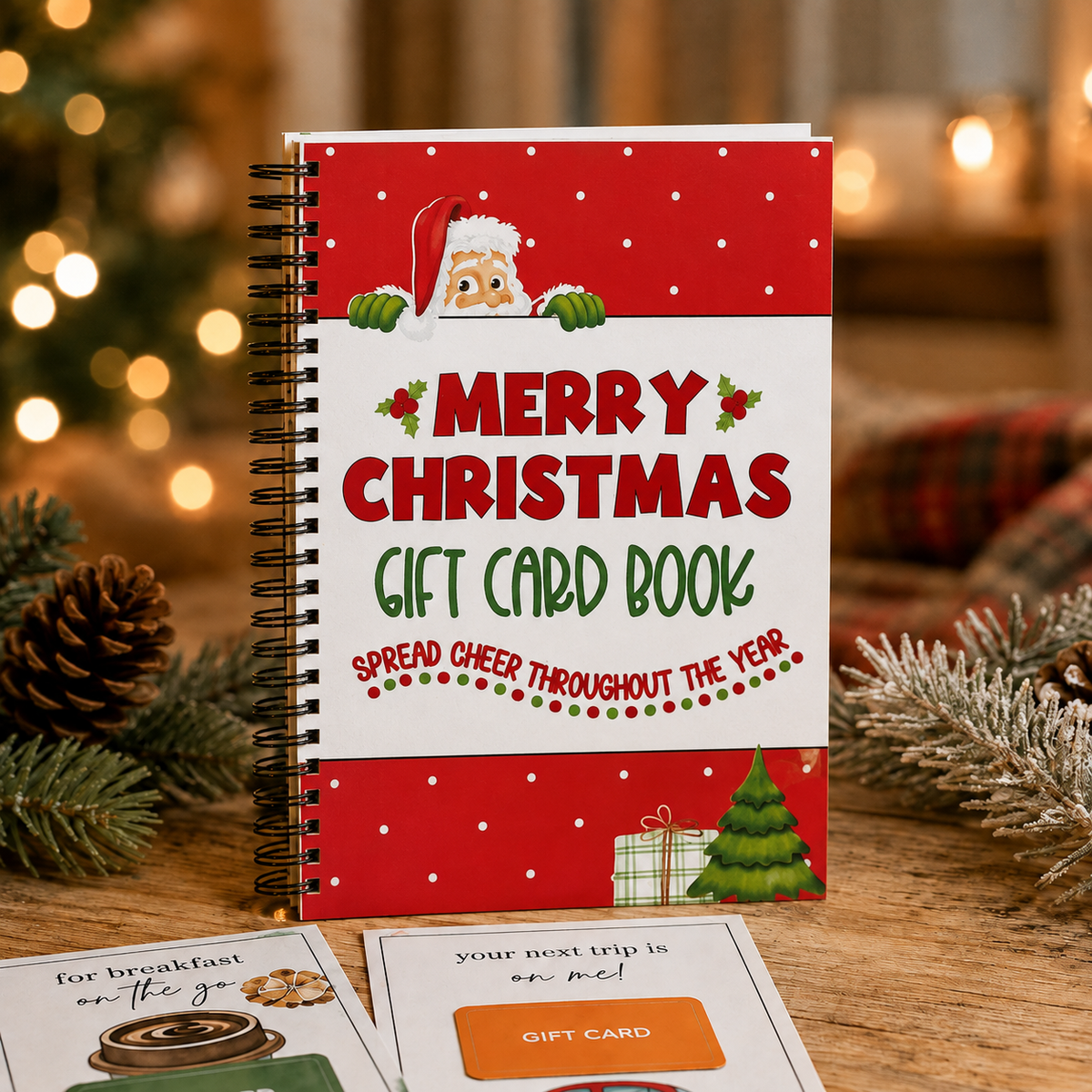 🔥Last Day 50% OFF🎁Christmas Gift Card Book