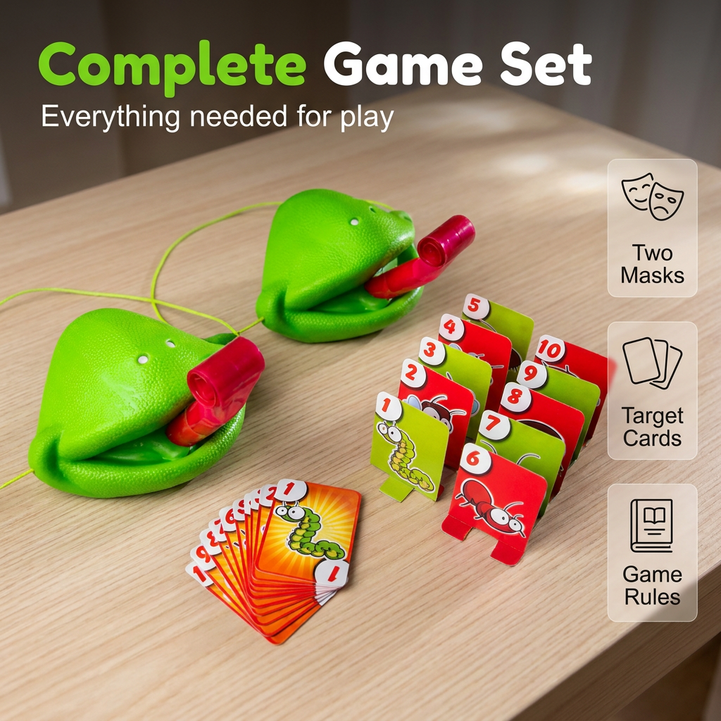 Chameleon Tongue Shooting Game