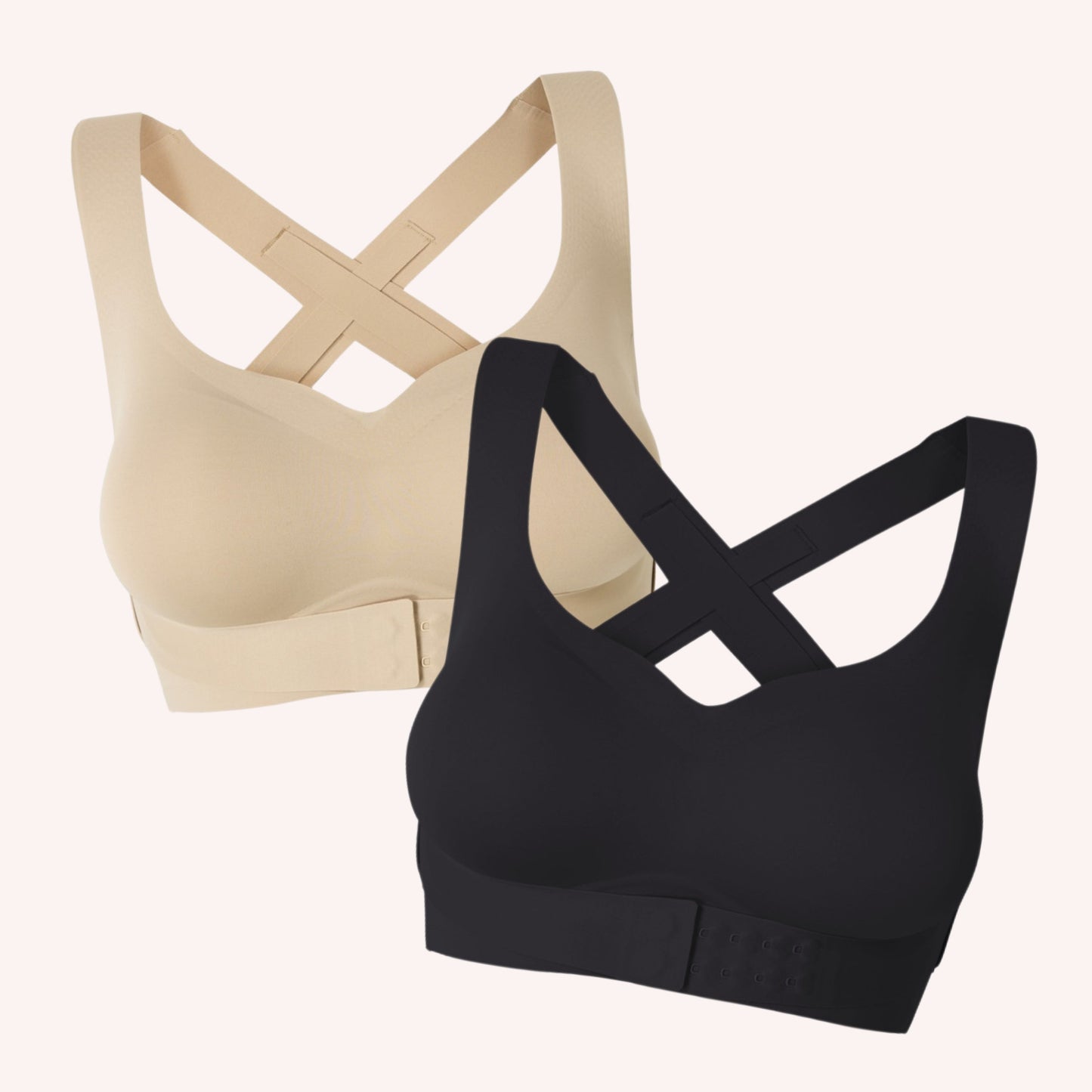 Seamless Breathable Posture Correction Sports Bra