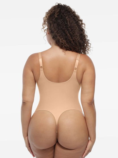 Deep V-Neck Sculpt Bodysuit