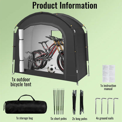 Portable Waterproof Outdoor Storage Shelter
