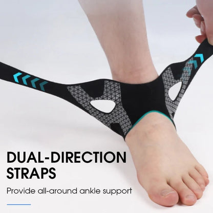 Adjustable Elastic Ankle Brace 🦶 Comfortable Support for Sports, Walking & Daily Use