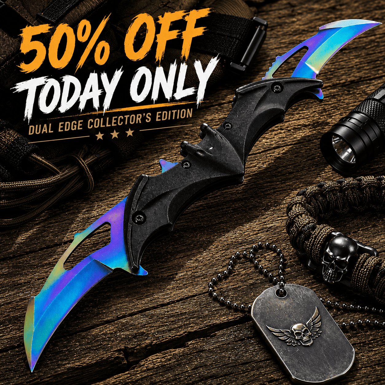 🔥 Special Pricing Today Only — Dual Edge Collector's Edition