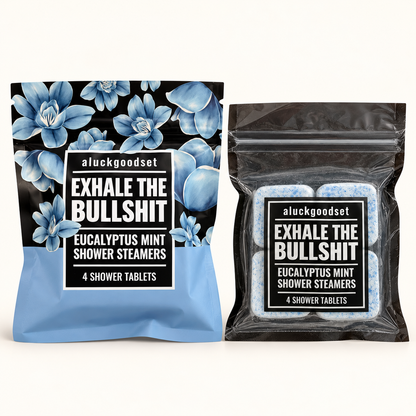 aluckgoodset shower steamers — eucalyptus